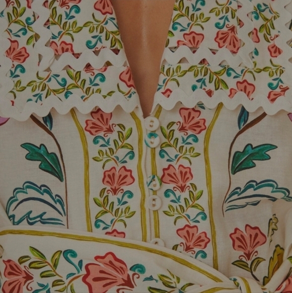 Farm Rio Floral Insects Romper - Picture 5 of 9